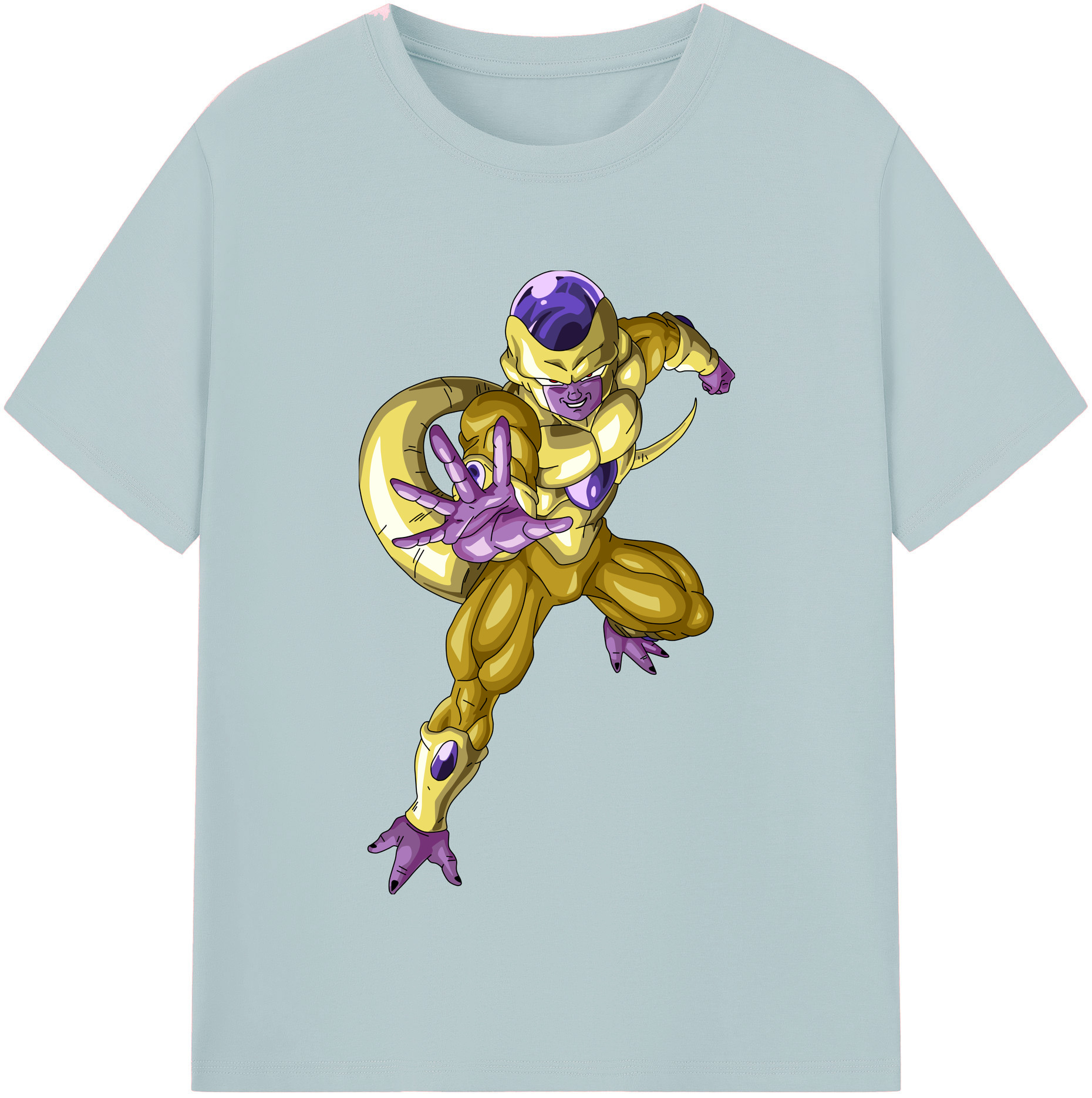 （画像用） ドラゴンボール フリーザ DRAGON BALL Frieza 綿100％半袖Tシャツ（フロントプリント）